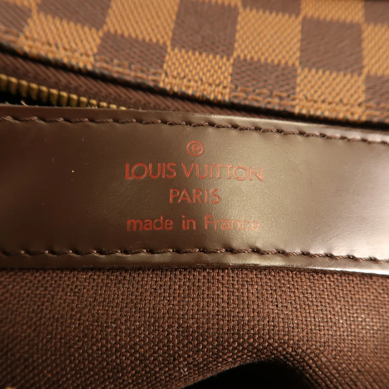 LOUIS VUITTON Naviglio N45255 肩背包 塗層帆布 棕色 塗層帆布 中古品B - 縮圖 6