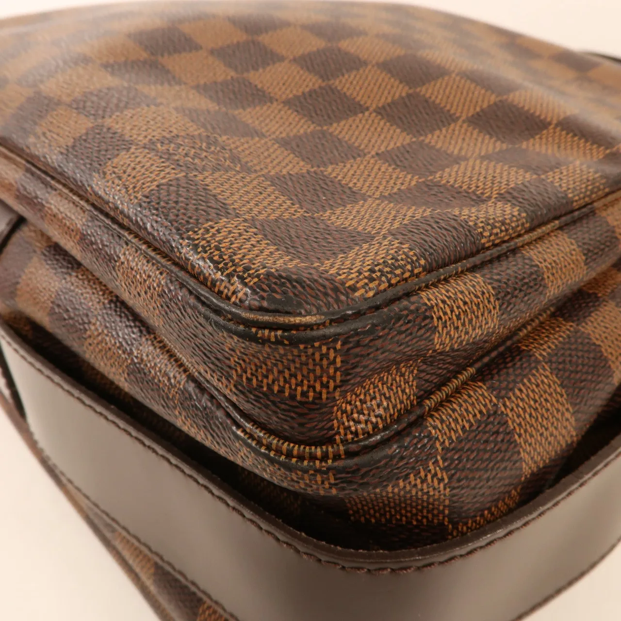 LOUIS VUITTON Naviglio N45255 肩背包 塗層帆布 棕色 塗層帆布 中古品B - 縮圖 11