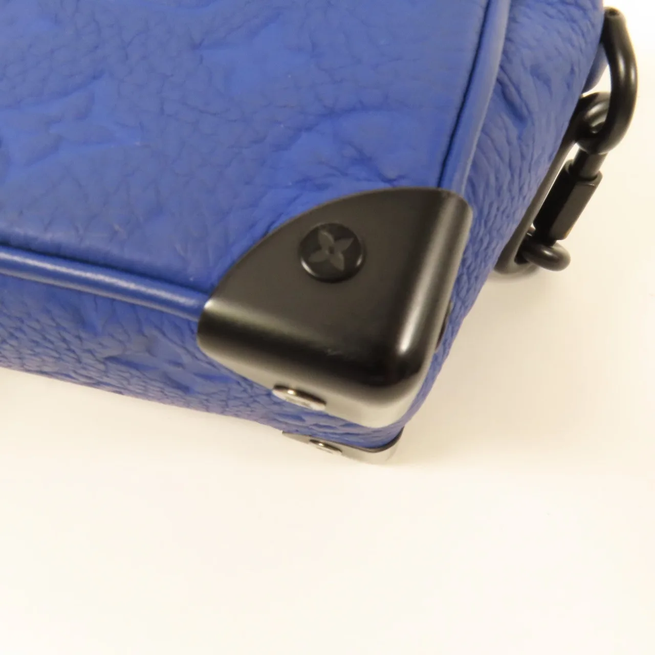 LOUIS VUITTON Soft Trunk M825585 肩背包 牛皮 藍色 / Blue 牛皮 中古品B - 縮圖 12