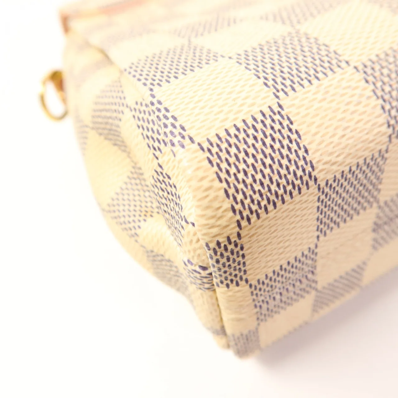 LOUIS VUITTON Croisette N41581 兩用包 塗層帆布 白色 / White 塗層帆布 中古品B - 縮圖 16