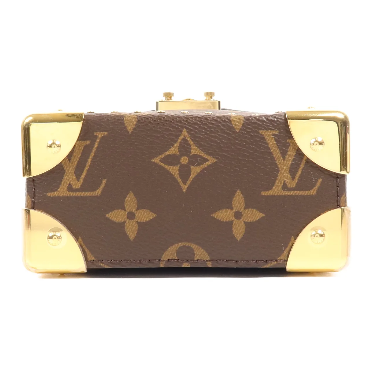 LOUIS VUITTON Camera Box 兩用包 塗層帆布 棕色 / brown 塗層帆布 中古品A - 縮圖 4