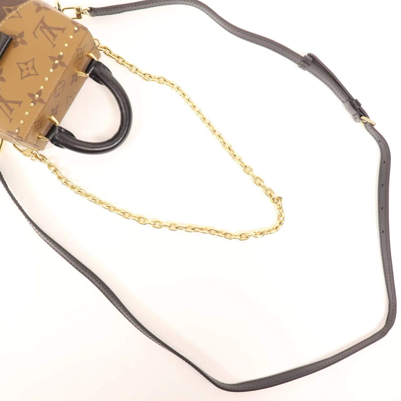 LOUIS VUITTON Camera Box 兩用包 塗層帆布 棕色 / brown 塗層帆布 中古品A - 縮圖 7