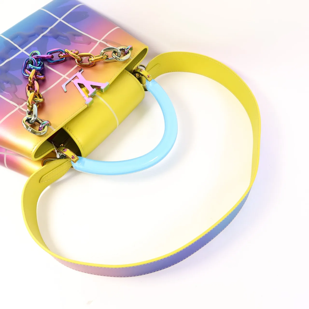 LOUIS VUITTON Capucines M21336 兩用包 牛皮 多種顏色 / Multicolor 牛皮 中古品A - 縮圖 5