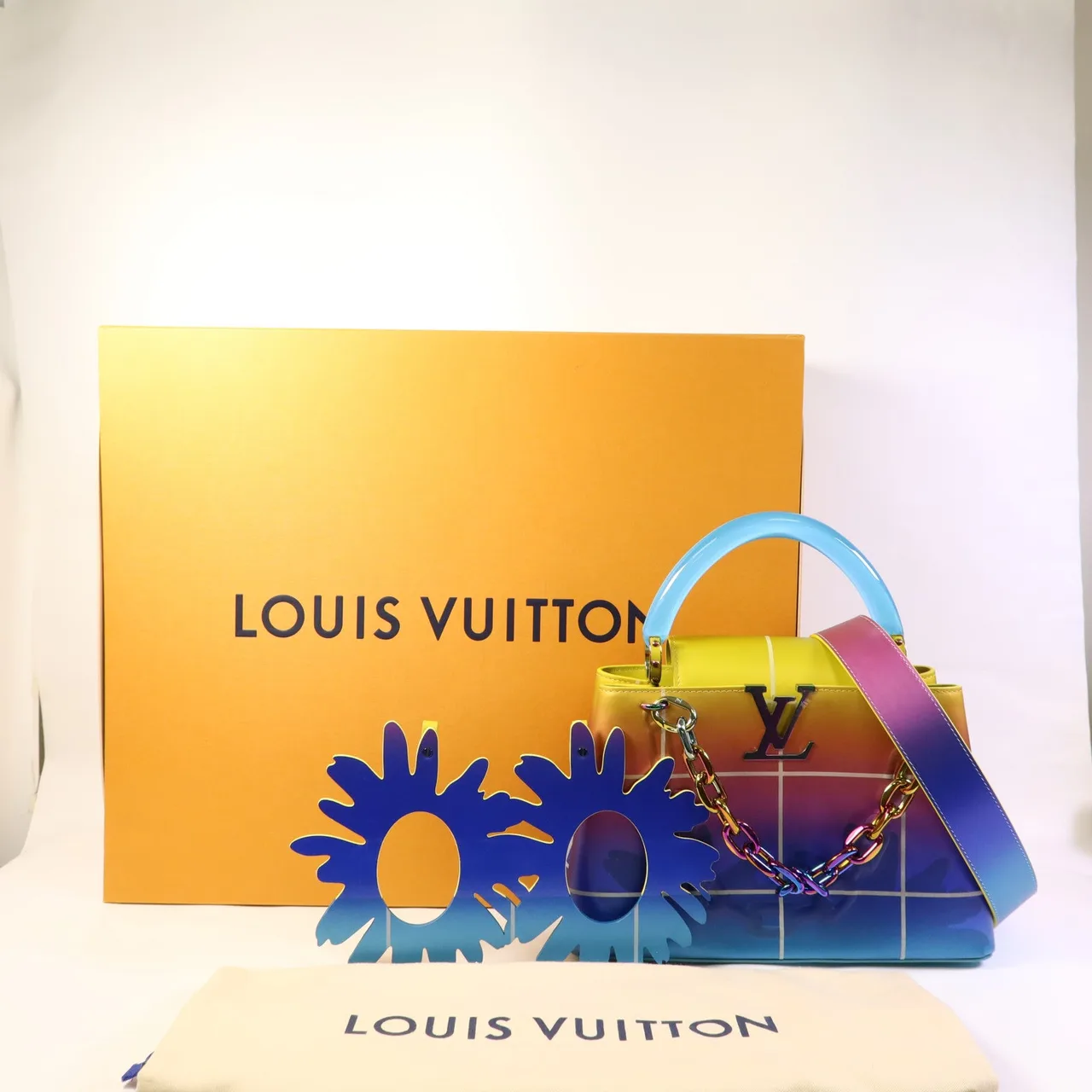 LOUIS VUITTON Capucines M21336 兩用包 牛皮 多種顏色 / Multicolor 牛皮 中古品A - 縮圖 24