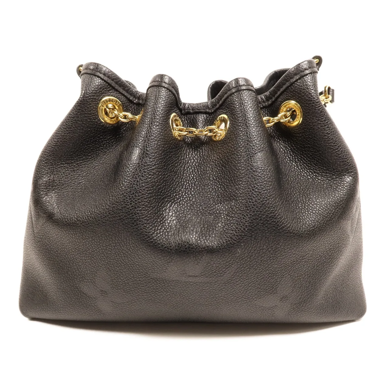 LOUIS VUITTON M47209 兩用包 牛皮 黑色 / Black 牛皮 中古品A - 縮圖 2