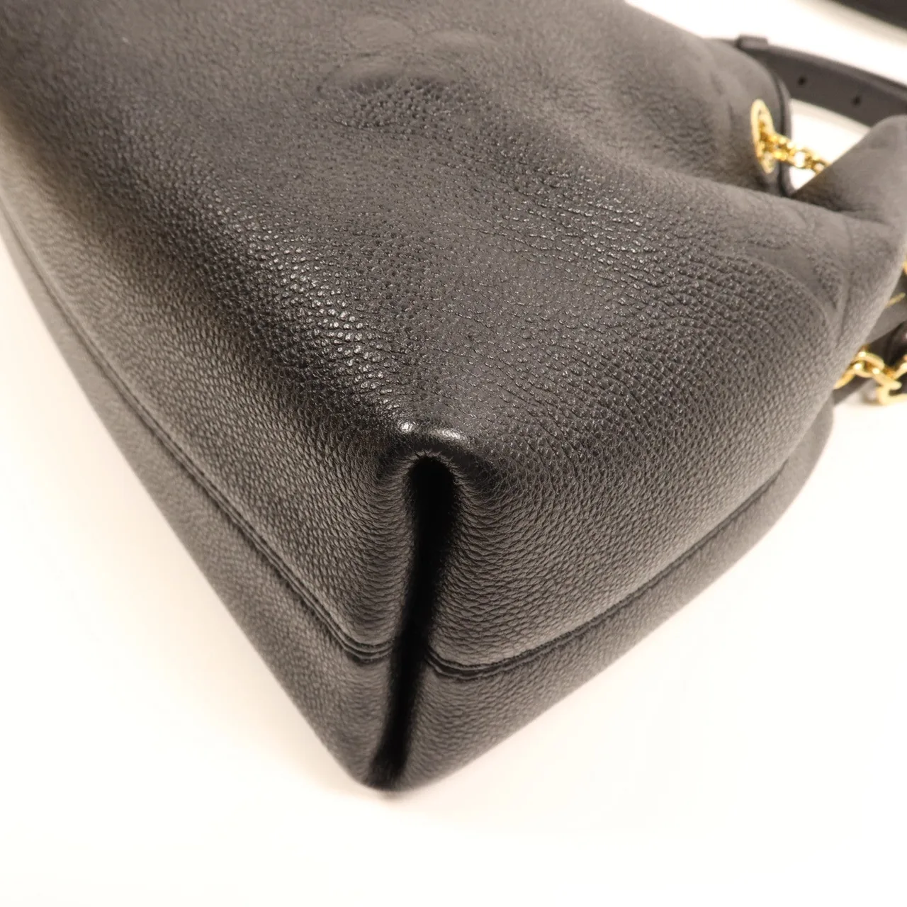 LOUIS VUITTON M47209 兩用包 牛皮 黑色 / Black 牛皮 中古品A - 縮圖 6