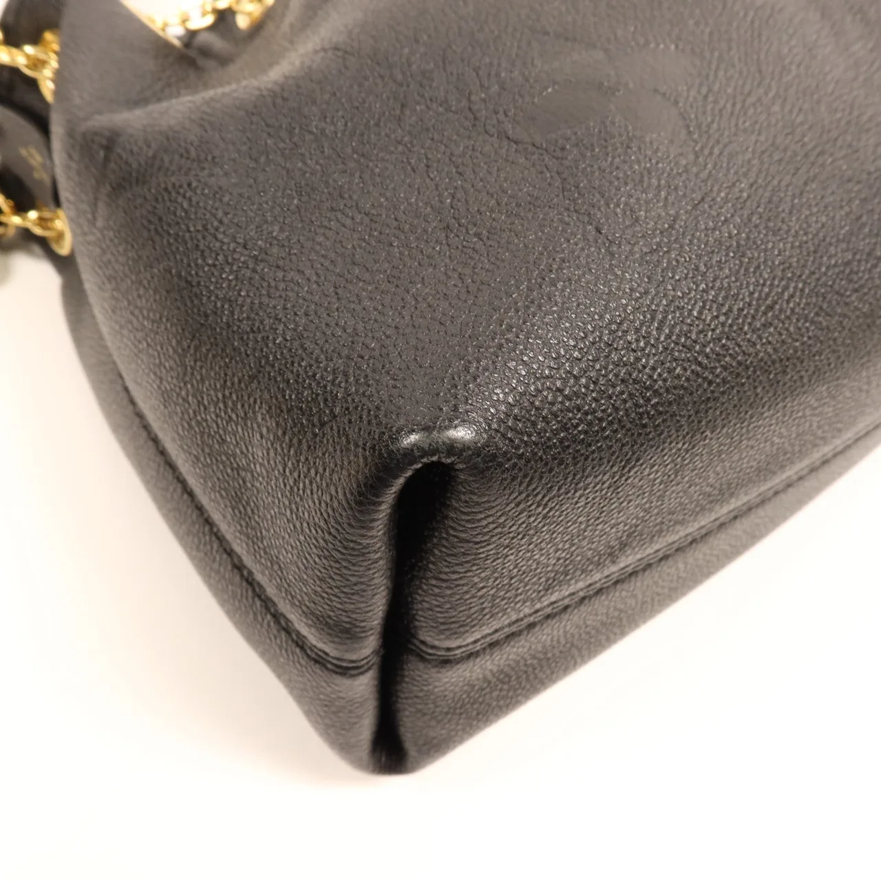 LOUIS VUITTON M47209 兩用包 牛皮 黑色 / Black 牛皮 中古品A - 縮圖 7