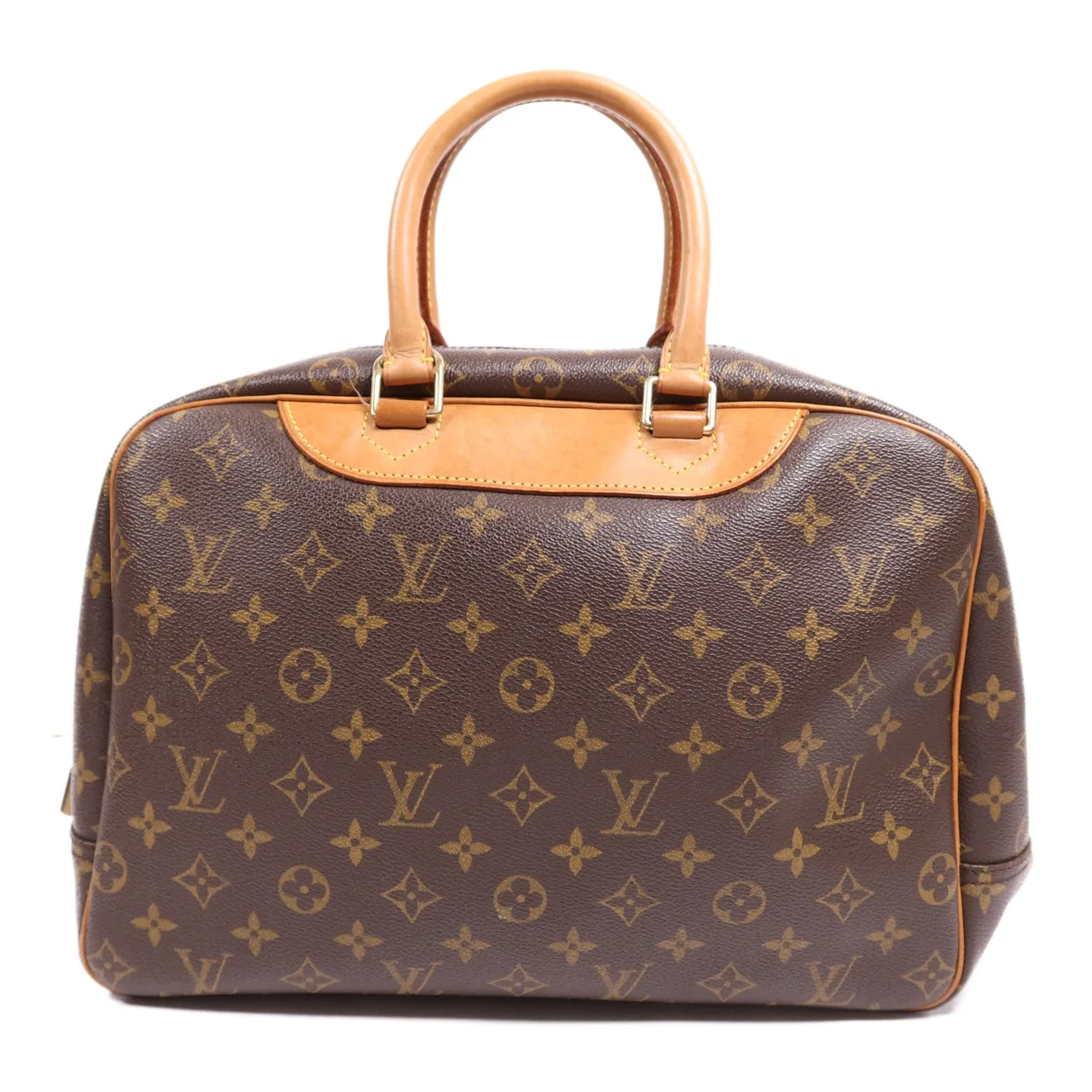 LOUIS VUITTON Deauville M47270 手提包 塗層帆布 棕色 / Brown 塗層帆布 中古品B - 縮圖 2