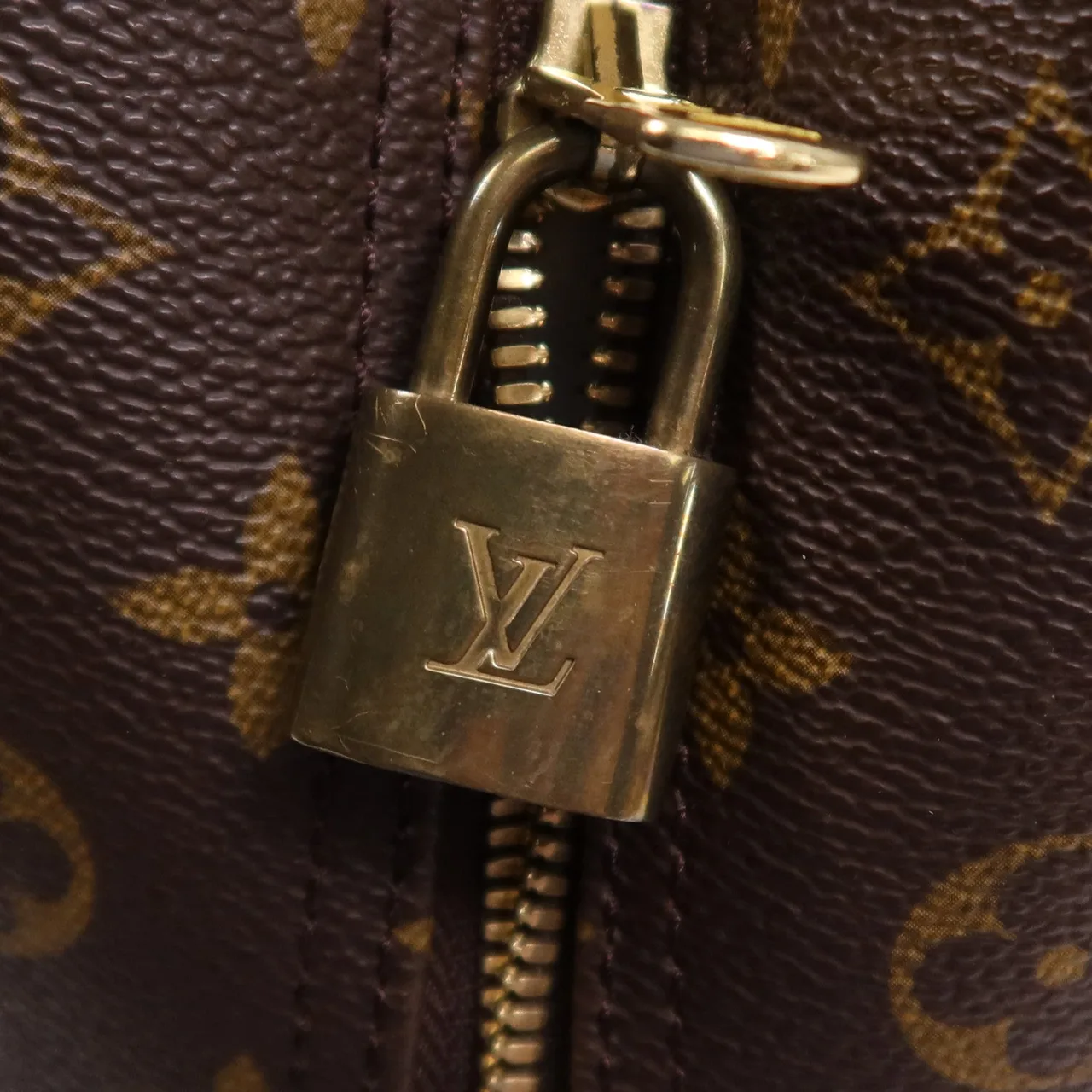 LOUIS VUITTON Deauville M47270 手提包 塗層帆布 棕色 / Brown 塗層帆布 中古品B - 縮圖 7