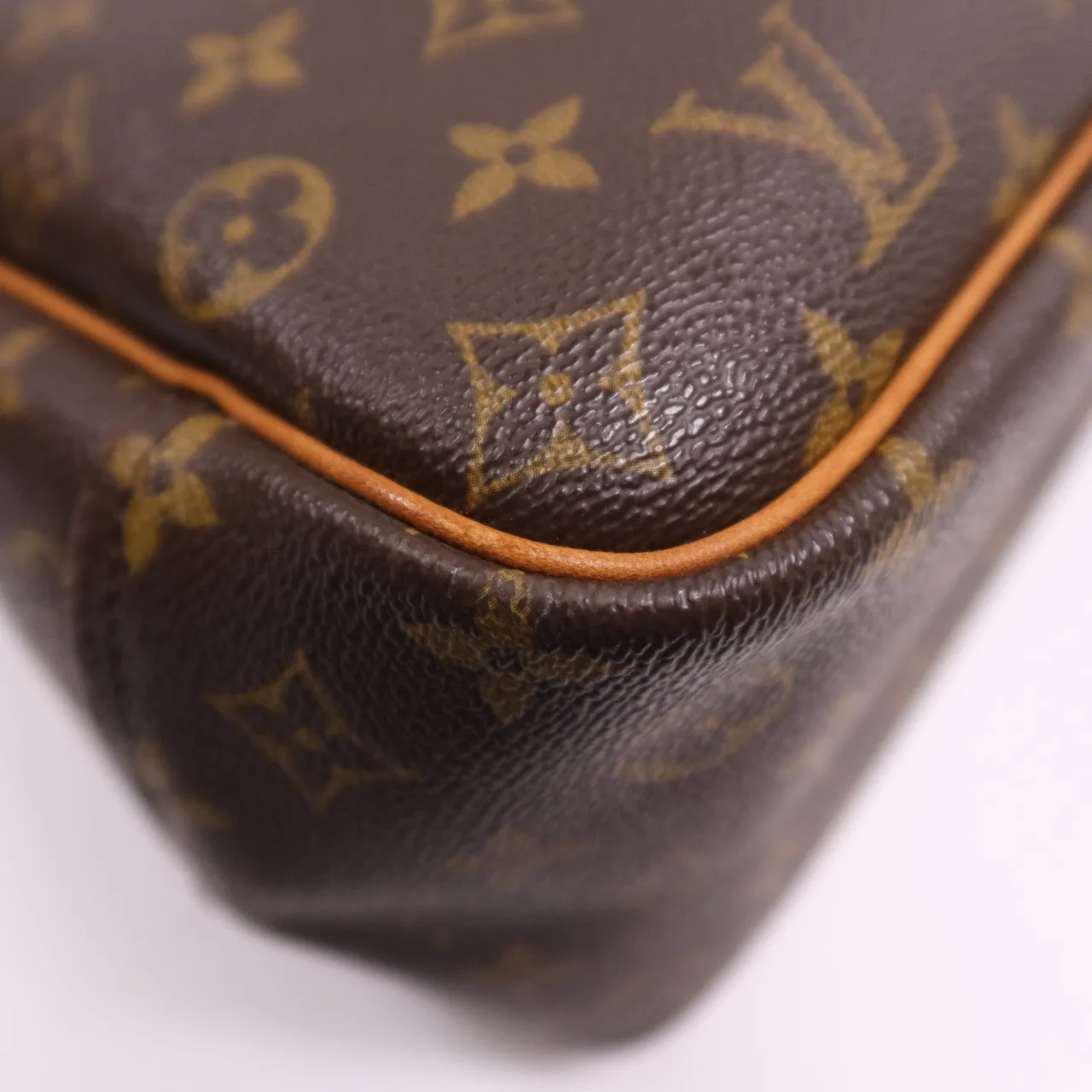 LOUIS VUITTON Deauville M47270 手提包 塗層帆布 棕色 / Brown 塗層帆布 中古品B - 縮圖 9