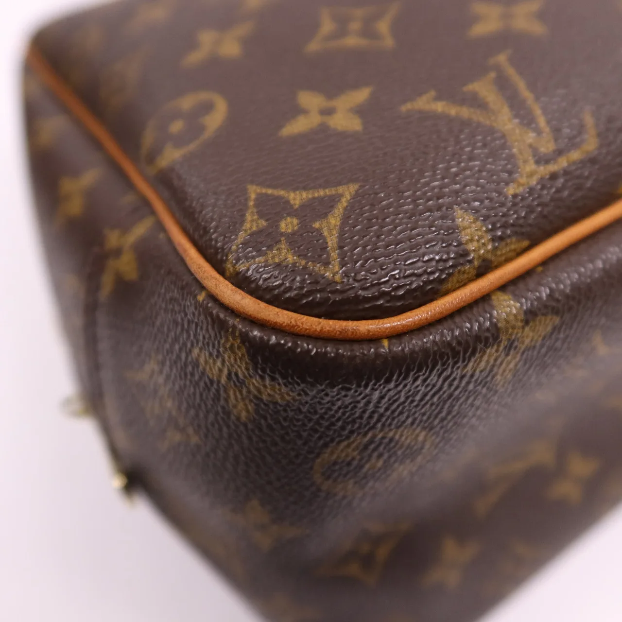 LOUIS VUITTON Deauville M47270 手提包 塗層帆布 棕色 / Brown 塗層帆布 中古品B - 縮圖 11