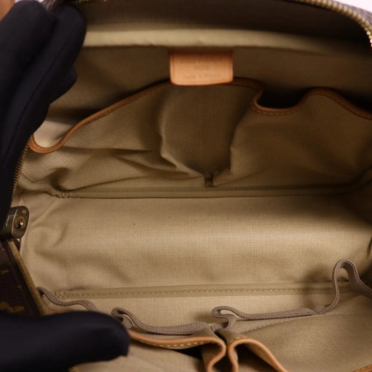 LOUIS VUITTON Deauville M47270 手提包 塗層帆布 棕色 / Brown 塗層帆布 中古品B - 縮圖 12