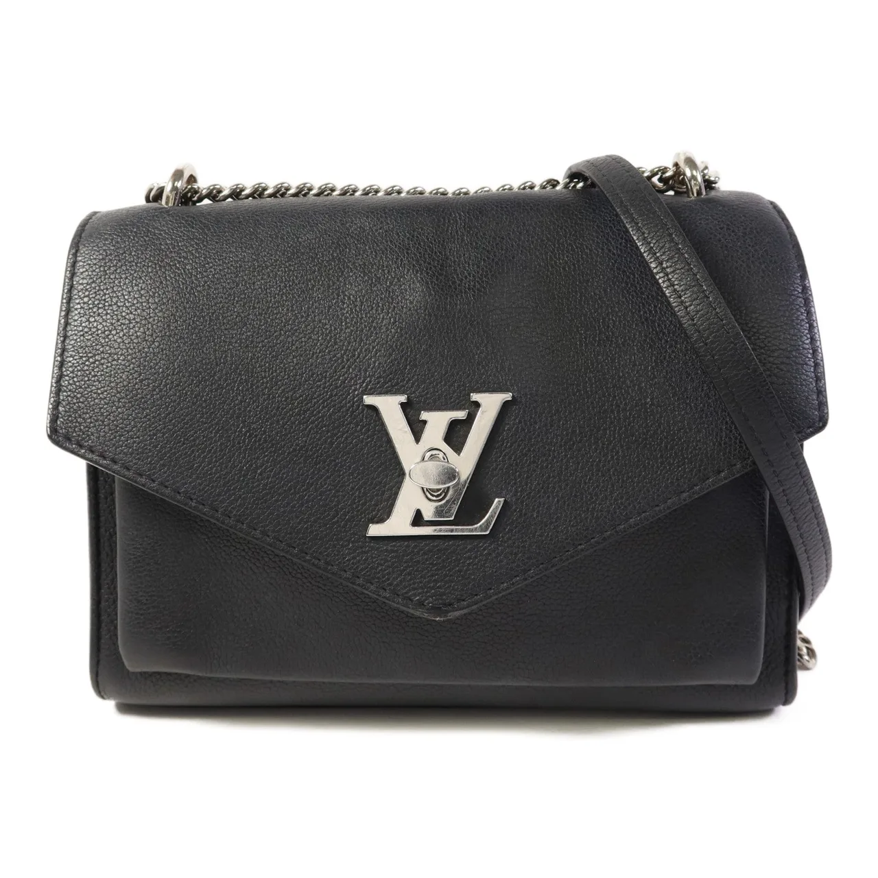 LOUIS VUITTON Lock Me M51418 肩背包 牛皮 黑色 / Black