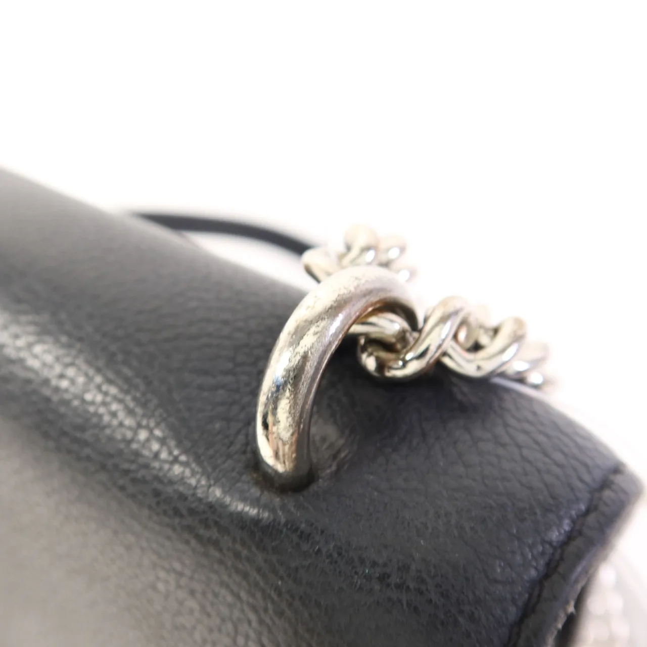 LOUIS VUITTON Lock Me M51418 肩背包 牛皮 黑色 / Black 牛皮 中古品B - 縮圖 11