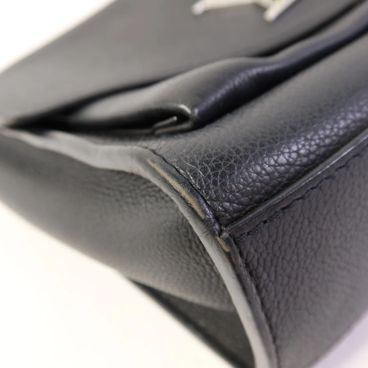 LOUIS VUITTON Lock Me M51418 肩背包 牛皮 黑色 / Black 牛皮 中古品B - 縮圖 13