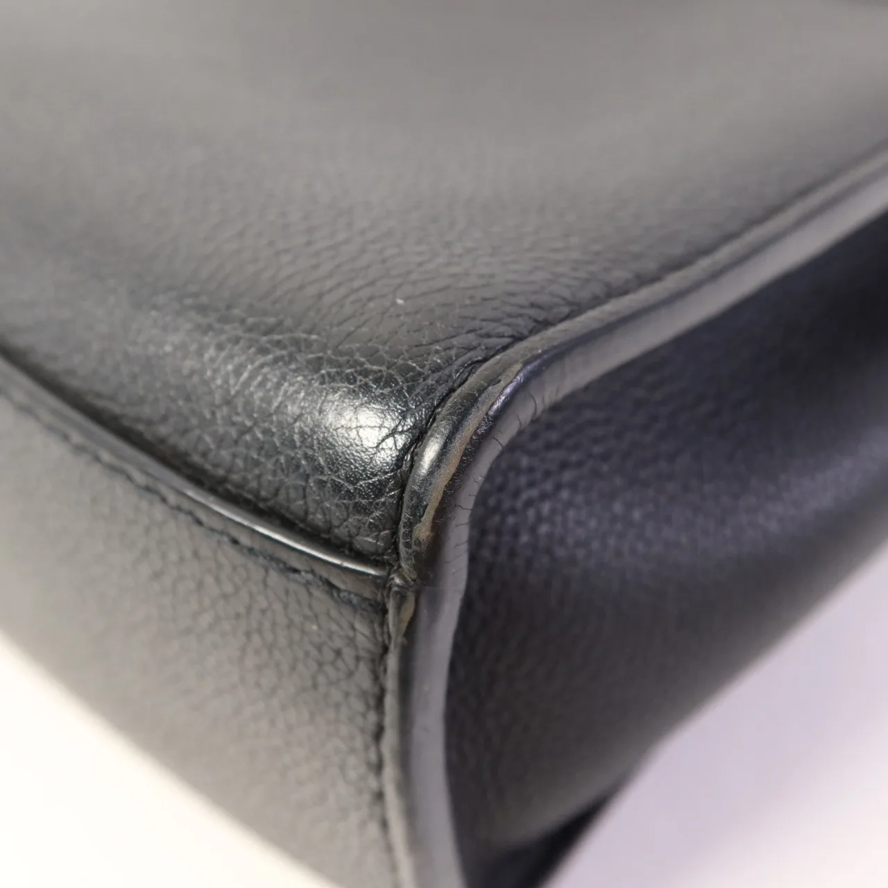 LOUIS VUITTON Lock Me M51418 肩背包 牛皮 黑色 / Black 牛皮 中古品B - 縮圖 14