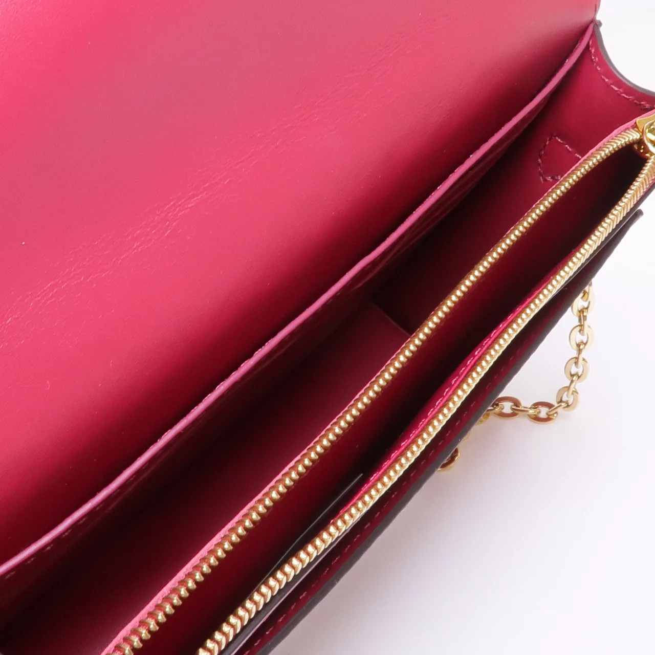 LOUIS VUITTON M67404 肩背包 塗層帆布 棕色 / 紅色 / Red/Brown 塗層帆布 中古品A - 縮圖 11