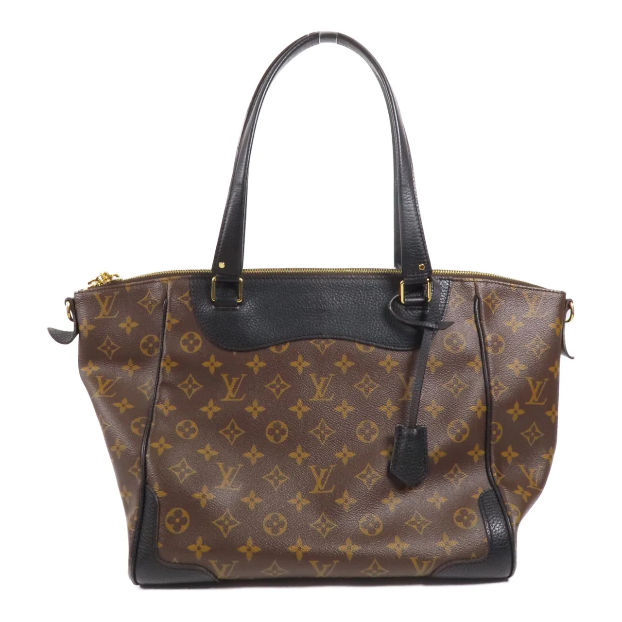 LOUIS VUITTON M51192 肩背包 塗層帆布 棕色 / 黑色
