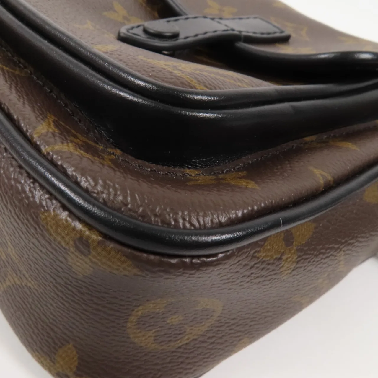 LOUIS VUITTON Christopher M69404 肩背包 塗層帆布 棕色 / 黑色 塗層帆布 中古品A - 縮圖 7