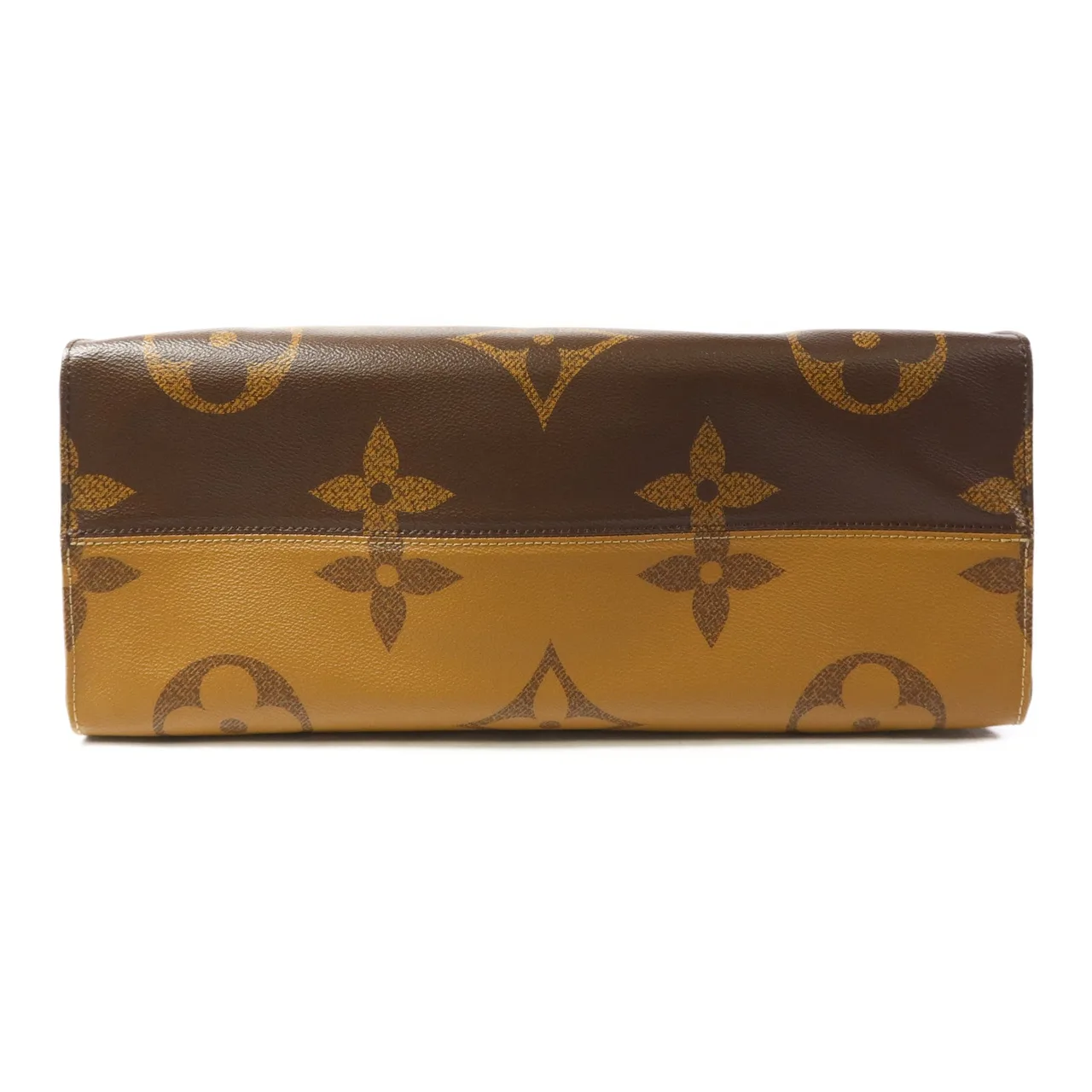 LOUIS VUITTON OnTheGo M45320 兩用包 塗層帆布 棕色 / Brown 塗層帆布 中古品A - 縮圖 4
