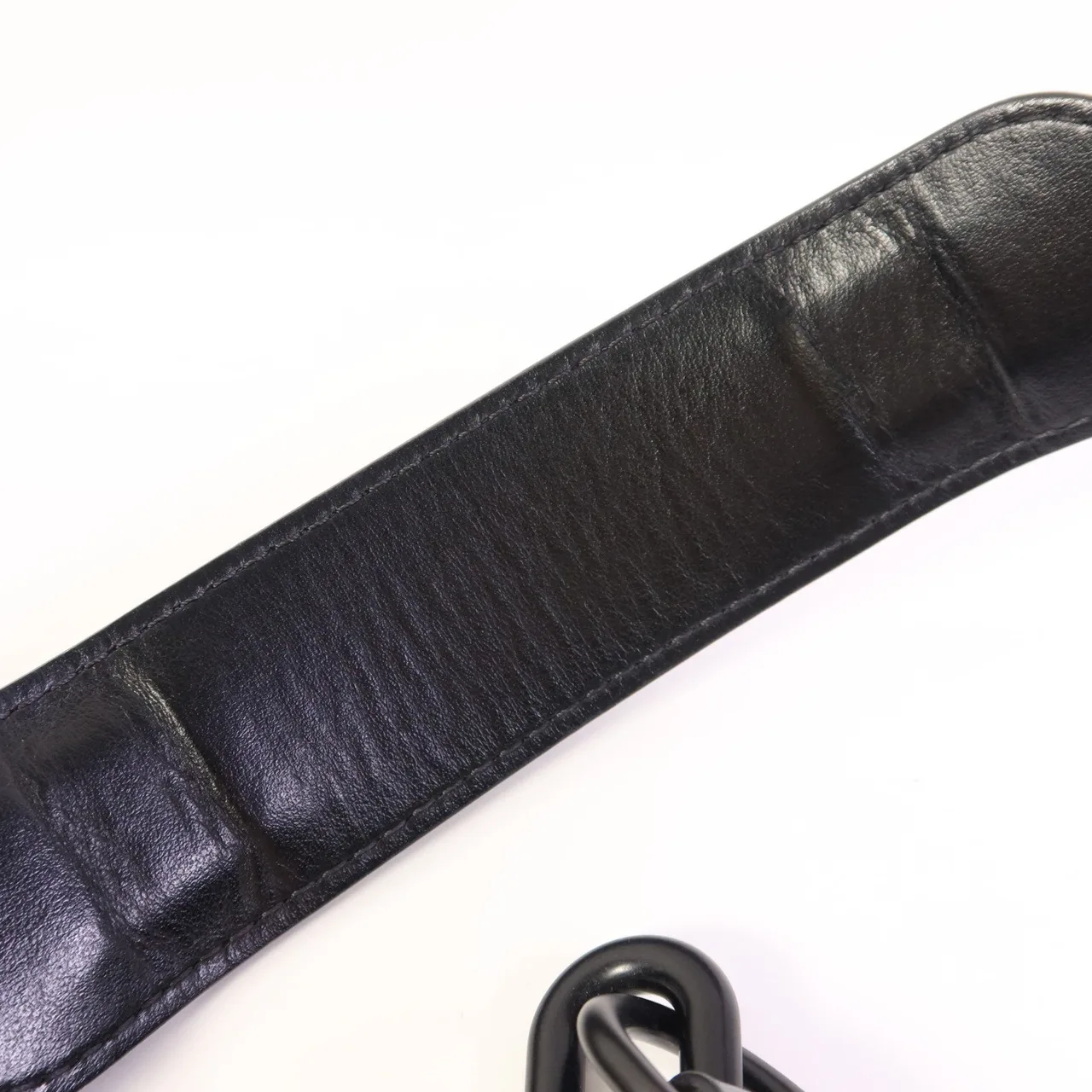 LOUIS VUITTON Soft Trunk M44730 肩背包 塗層帆布 黑色 塗層帆布 中古品A - 縮圖 16