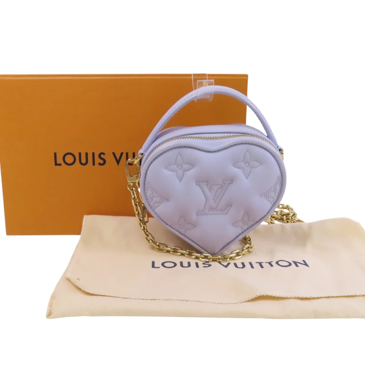 LOUIS VUITTON M82041 兩用包 牛皮 紫色 / Purple 牛皮 中古品A - 縮圖 9