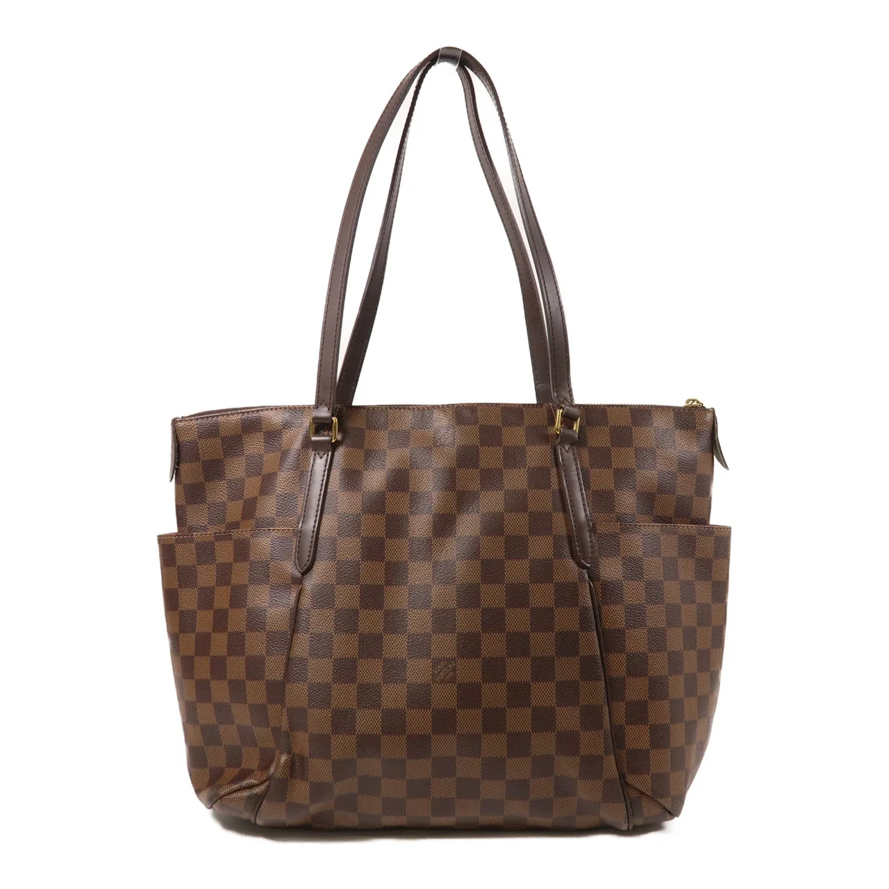 LOUIS VUITTON Totally N41281 肩背包 塗層帆布 棕色 塗層帆布 中古品A - 縮圖 2