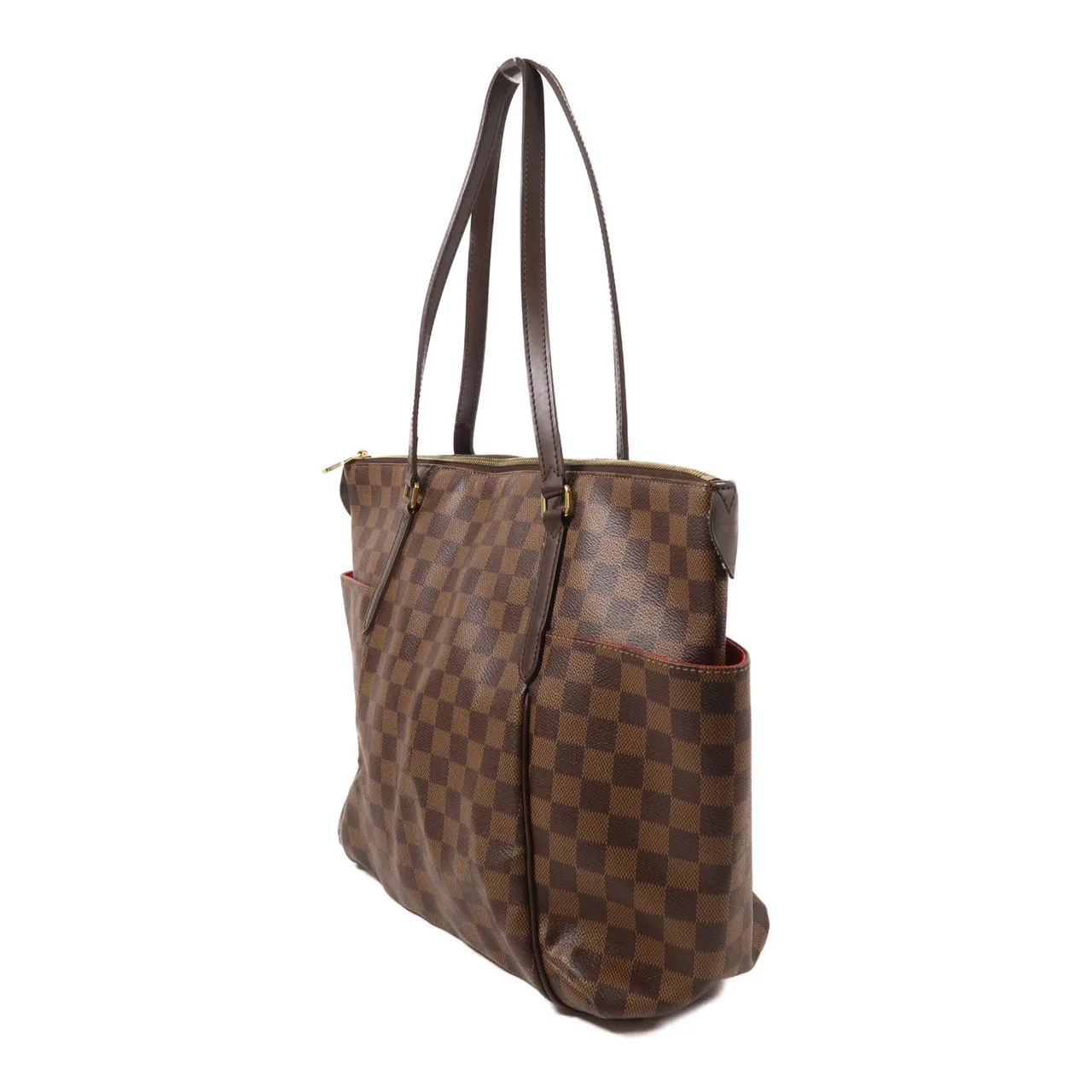 LOUIS VUITTON Totally N41281 肩背包 塗層帆布 棕色 塗層帆布 中古品A - 縮圖 3