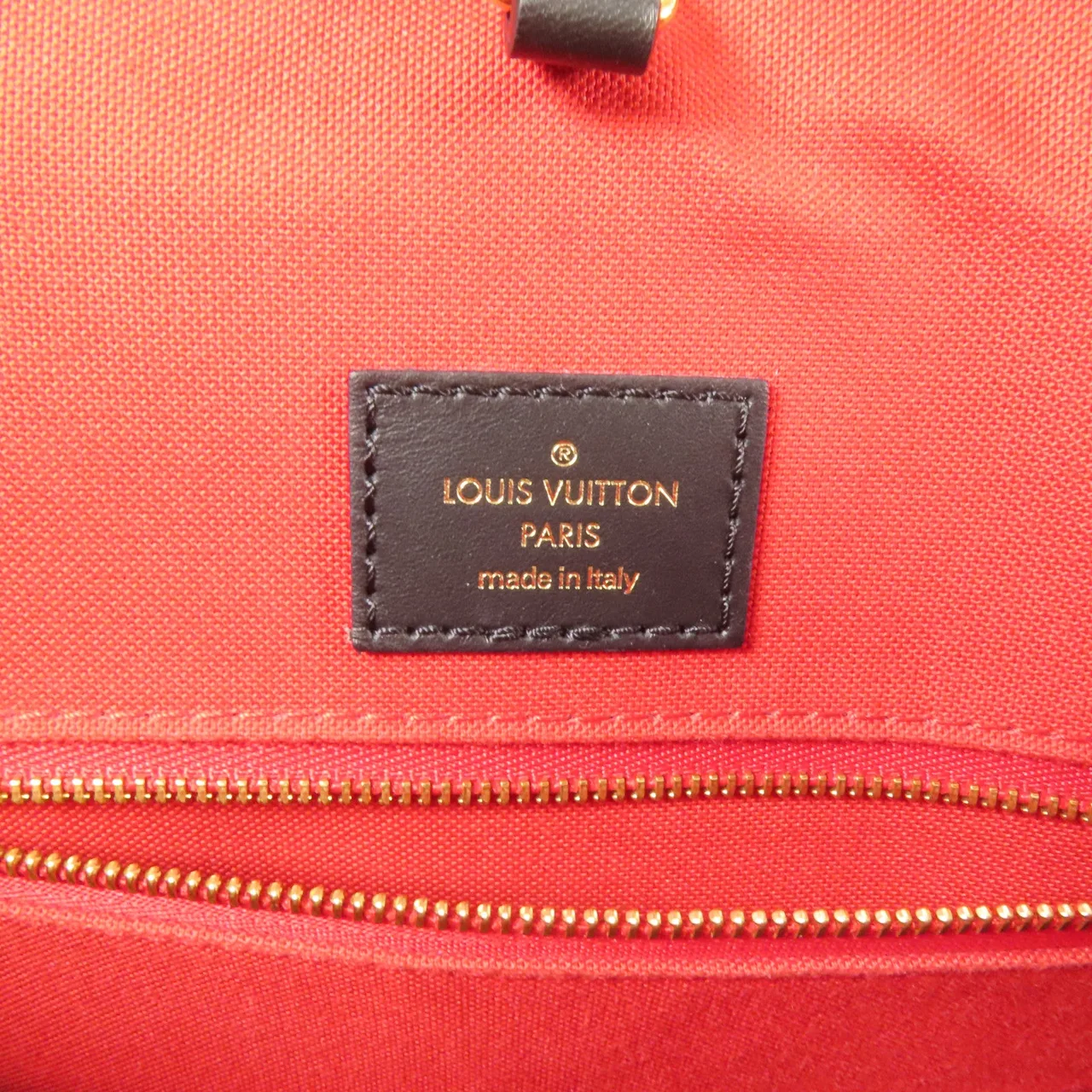 LOUIS VUITTON OnTheGo M45320 兩用包 塗層帆布 棕色 塗層帆布 中古品A - 縮圖 8