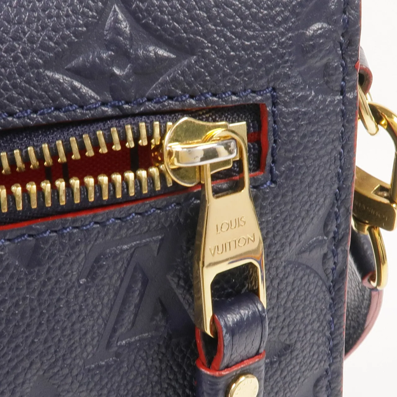 LOUIS VUITTON Pochette Metis M44071 兩用包 牛皮 海軍藍 牛皮 中古品A - 縮圖 11