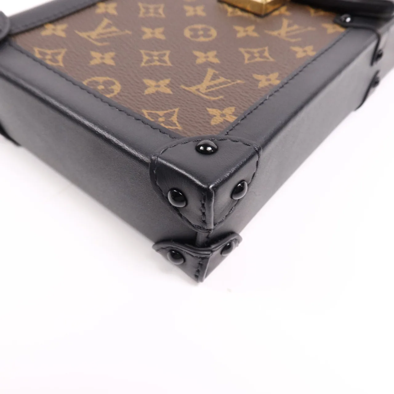LOUIS VUITTON Trunk M63913 肩背包 塗層帆布 棕色 / Brown 塗層帆布 中古品A - 縮圖 9