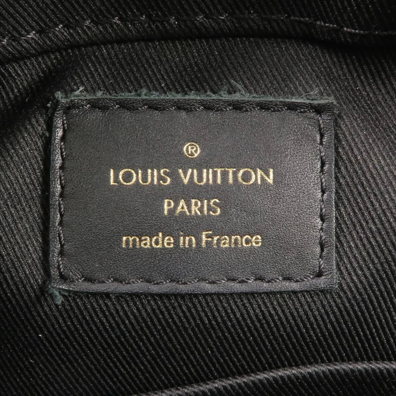 LOUIS VUITTON Saintonge M43555 兩用包 塗層帆布 棕色 / 黑色 塗層帆布 中古品A - 縮圖 14
