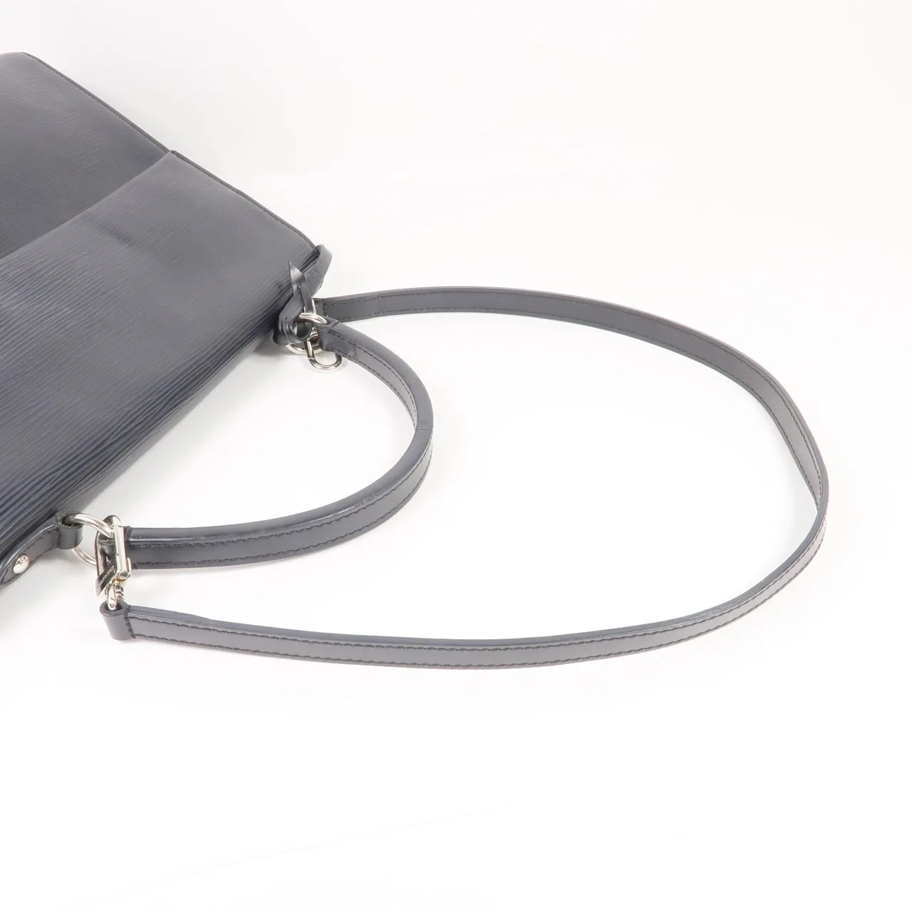 LOUIS VUITTON Cluny M41302 兩用包 牛皮 黑色 牛皮 中古品B - 縮圖 5