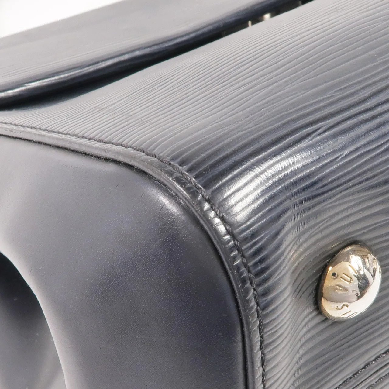 LOUIS VUITTON Cluny M41302 兩用包 牛皮 黑色 牛皮 中古品B - 縮圖 7