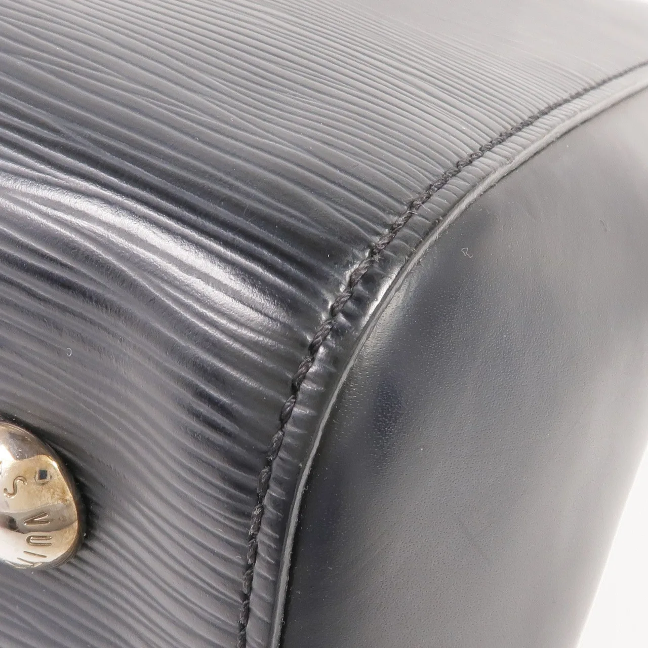 LOUIS VUITTON Cluny M41302 兩用包 牛皮 黑色 牛皮 中古品B - 縮圖 8