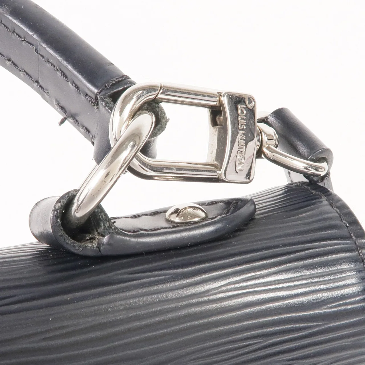 LOUIS VUITTON Cluny M41302 兩用包 牛皮 黑色 牛皮 中古品B - 縮圖 11