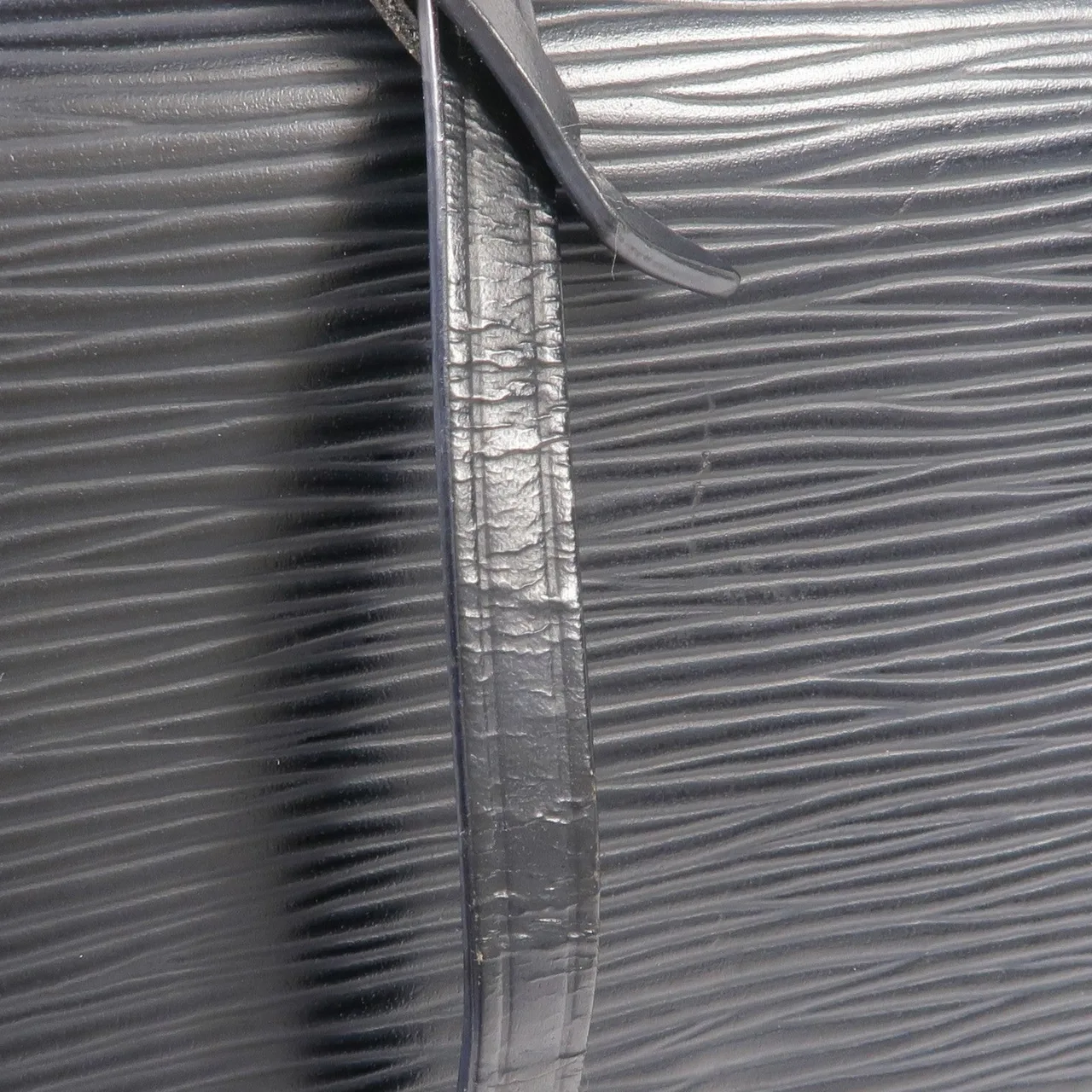 LOUIS VUITTON Cluny M41302 兩用包 牛皮 黑色 牛皮 中古品B - 縮圖 12