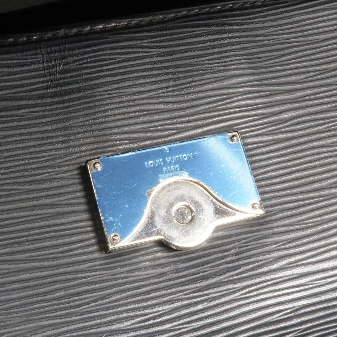 LOUIS VUITTON Cluny M41302 兩用包 牛皮 黑色 牛皮 中古品B - 縮圖 16