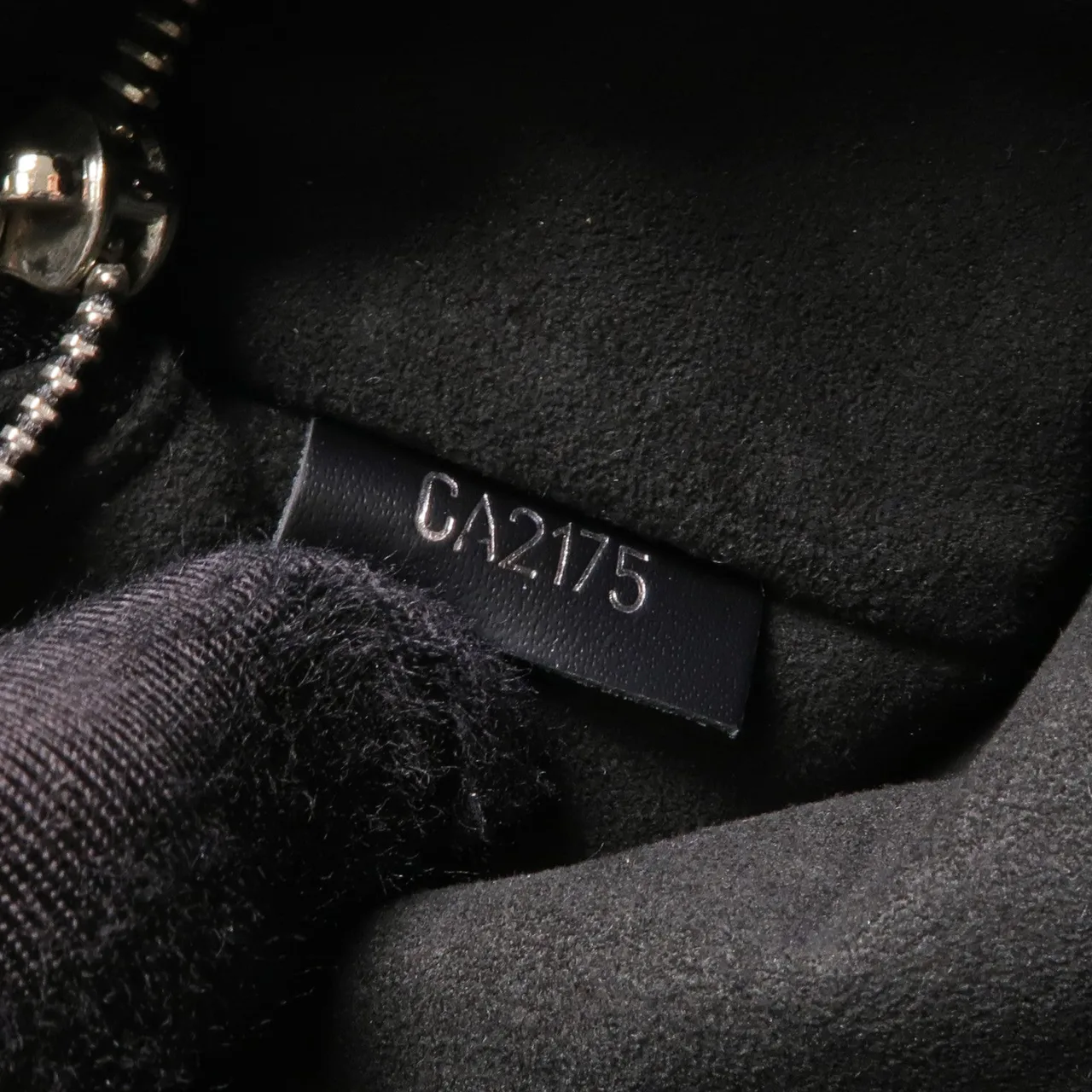 LOUIS VUITTON Cluny M41302 兩用包 牛皮 黑色 牛皮 中古品B - 縮圖 19