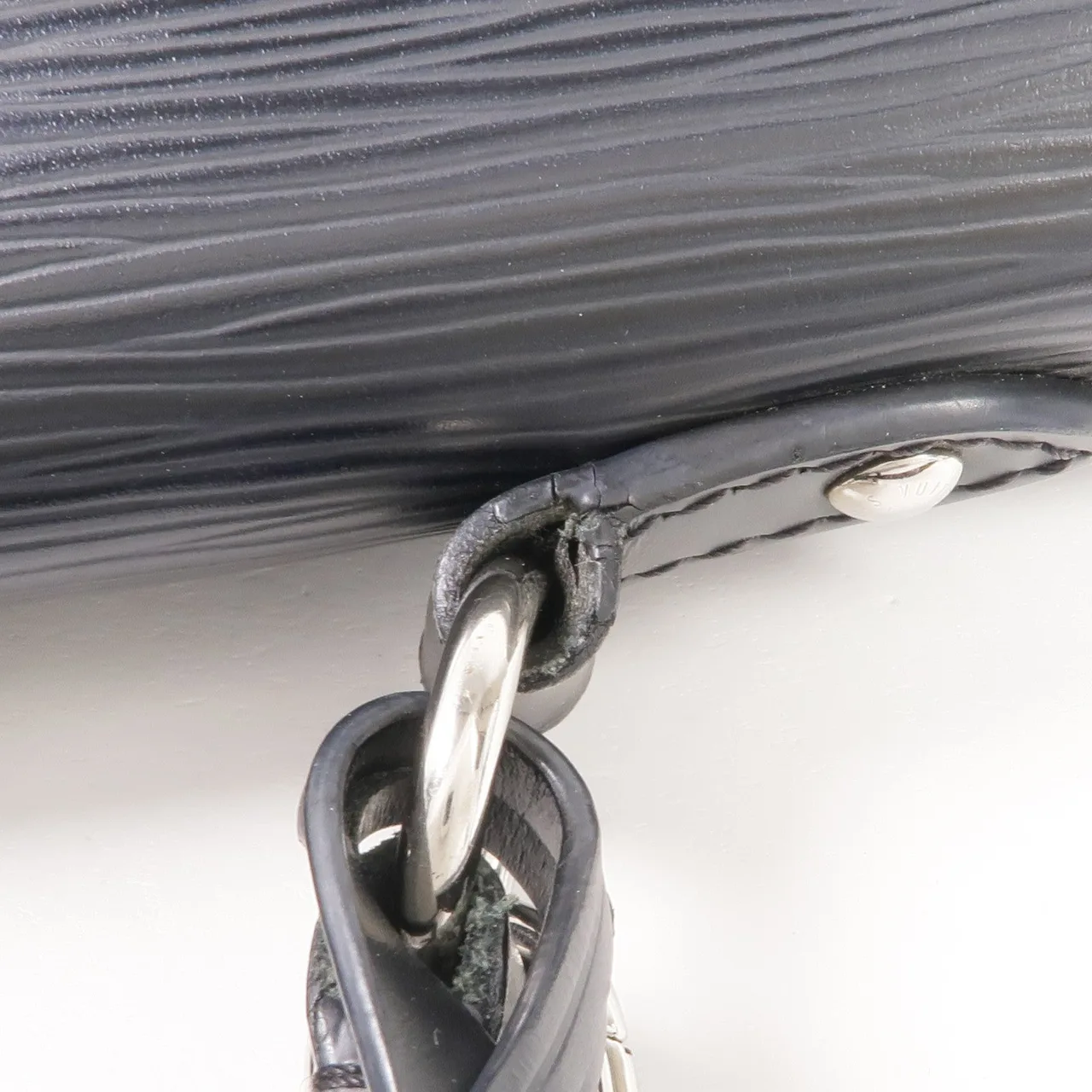 LOUIS VUITTON Cluny M41302 兩用包 牛皮 黑色 牛皮 中古品B - 縮圖 20