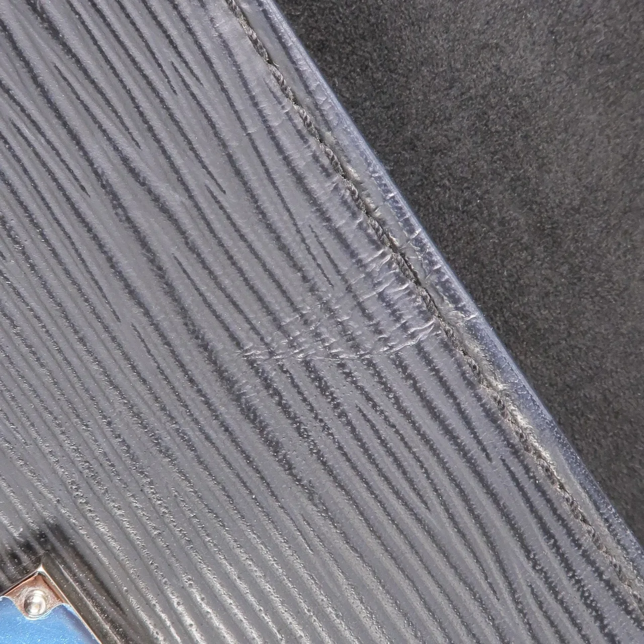 LOUIS VUITTON Cluny M41302 兩用包 牛皮 黑色 牛皮 中古品B - 縮圖 23