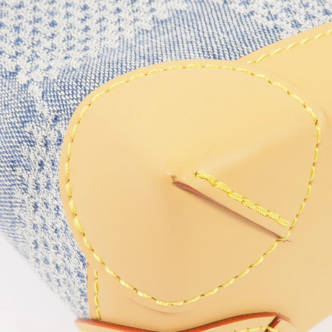 LOUIS VUITTON Steamer N40751 兩用包 牛皮 藍色 / 棕色 牛皮 新品同様 - 縮圖 7