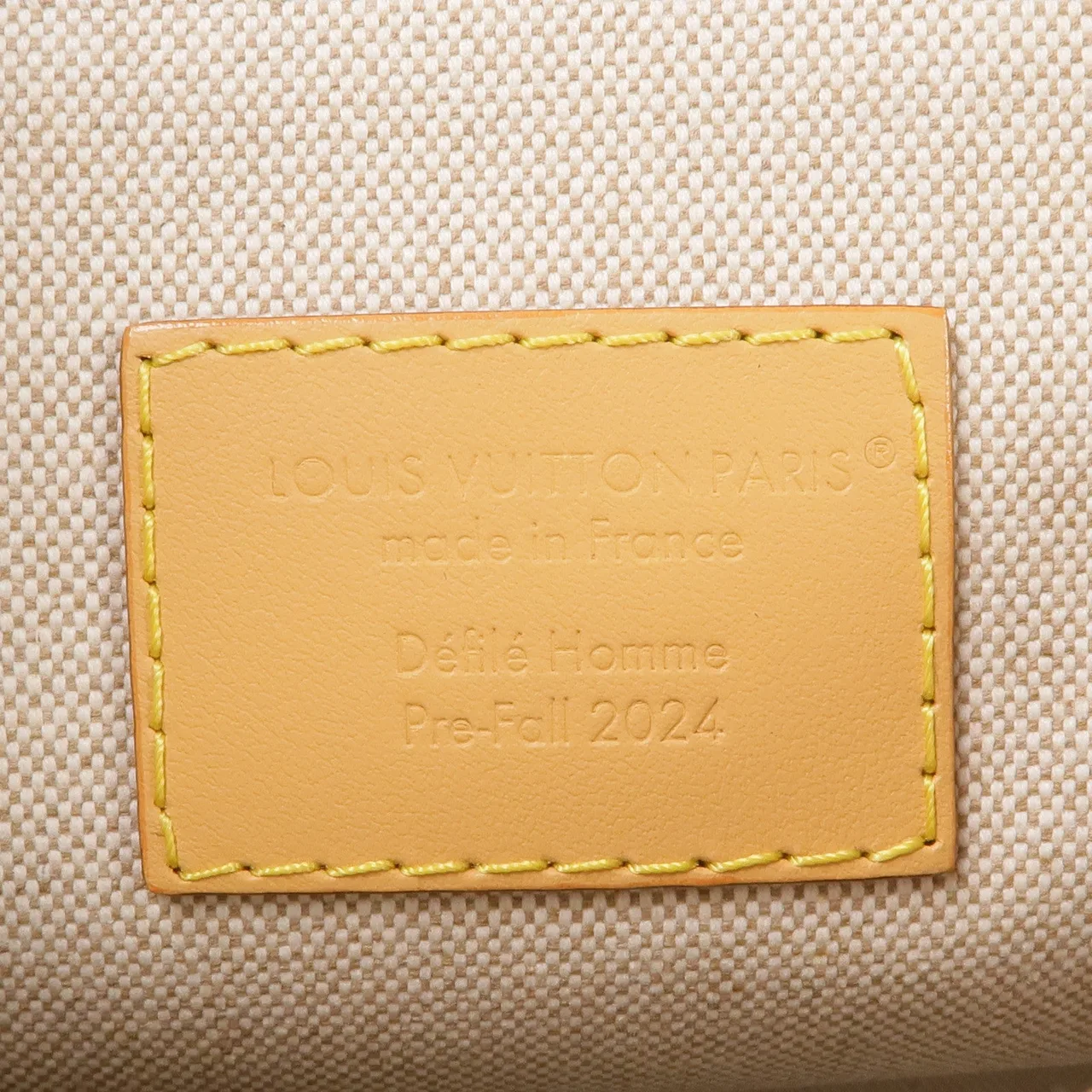 LOUIS VUITTON Steamer N40751 兩用包 牛皮 藍色 / 棕色 牛皮 新品同様 - 縮圖 13