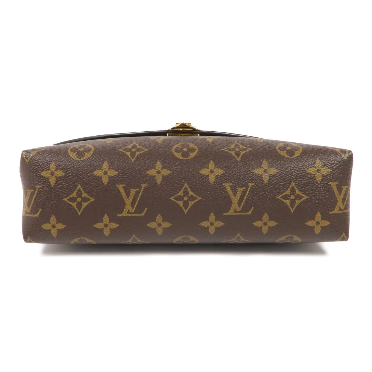 LOUIS VUITTON Saint Placide M43713 Shoulder Bag Coated Canvas 棕色 / 紅色 Coated Canvas Rank A - Thumbnail 4