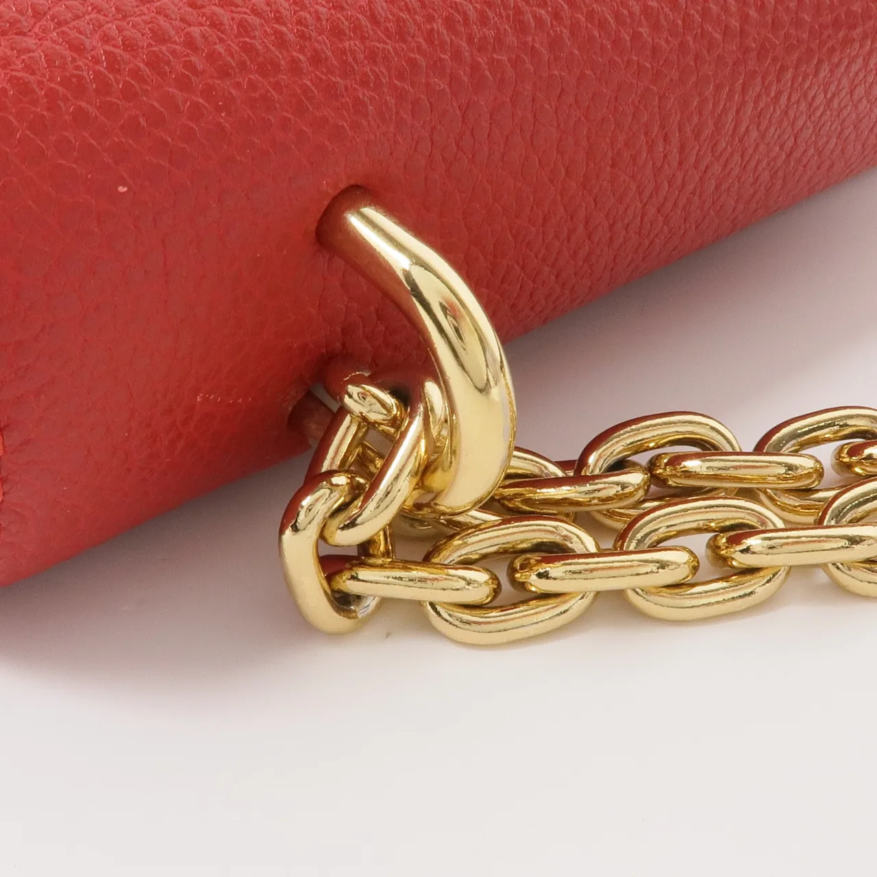 LOUIS VUITTON Saint Placide M43713 Shoulder Bag Coated Canvas 棕色 / 紅色 Coated Canvas Rank A - Thumbnail 11