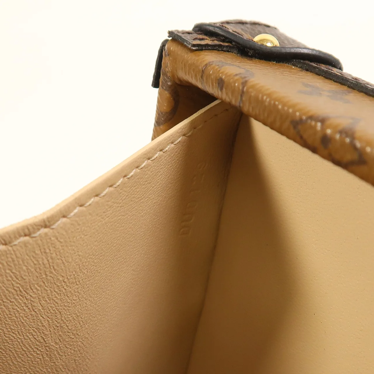LOUIS VUITTON Petite Malle M45960 Shoulder Bag Coated Canvas 棕色 / Brown Coated Canvas Rank A - Thumbnail 7
