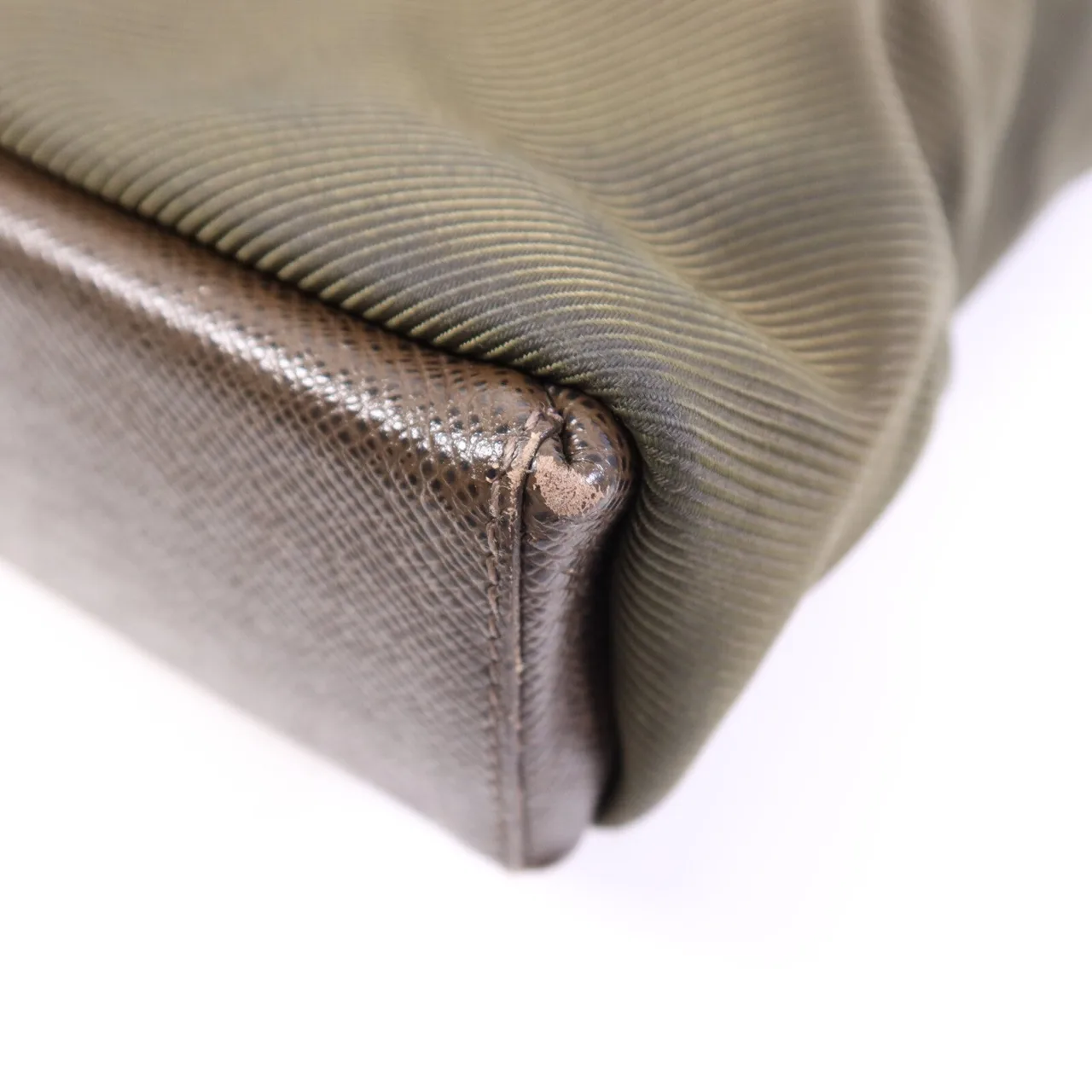 LOUIS VUITTON M30918 Shoulder Bag Calfskin 棕色 / 綠色 Calfskin Rank B - Thumbnail 7