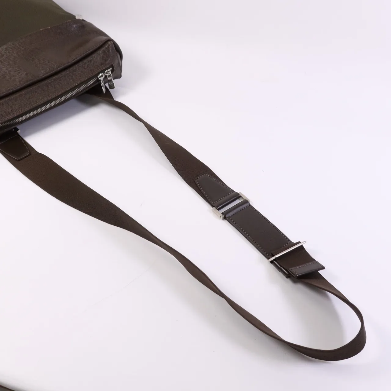 LOUIS VUITTON M30918 Shoulder Bag Calfskin 棕色 / 綠色 Calfskin Rank B - Thumbnail 10