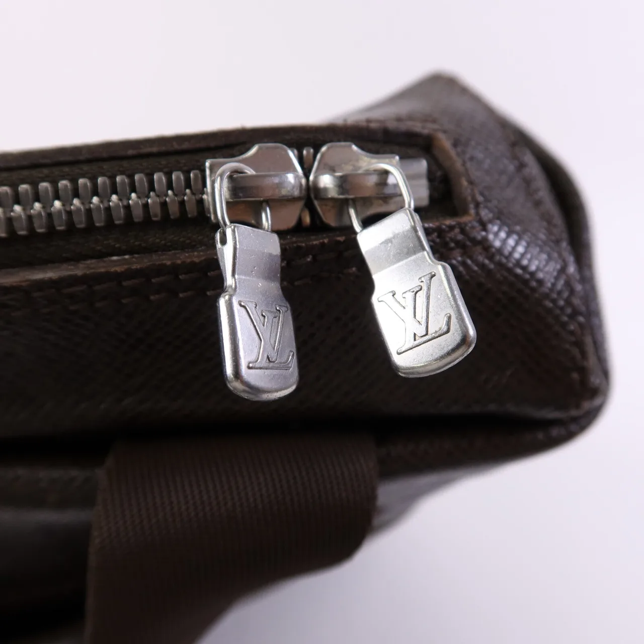 LOUIS VUITTON M30918 Shoulder Bag Calfskin 棕色 / 綠色 Calfskin Rank B - Thumbnail 11