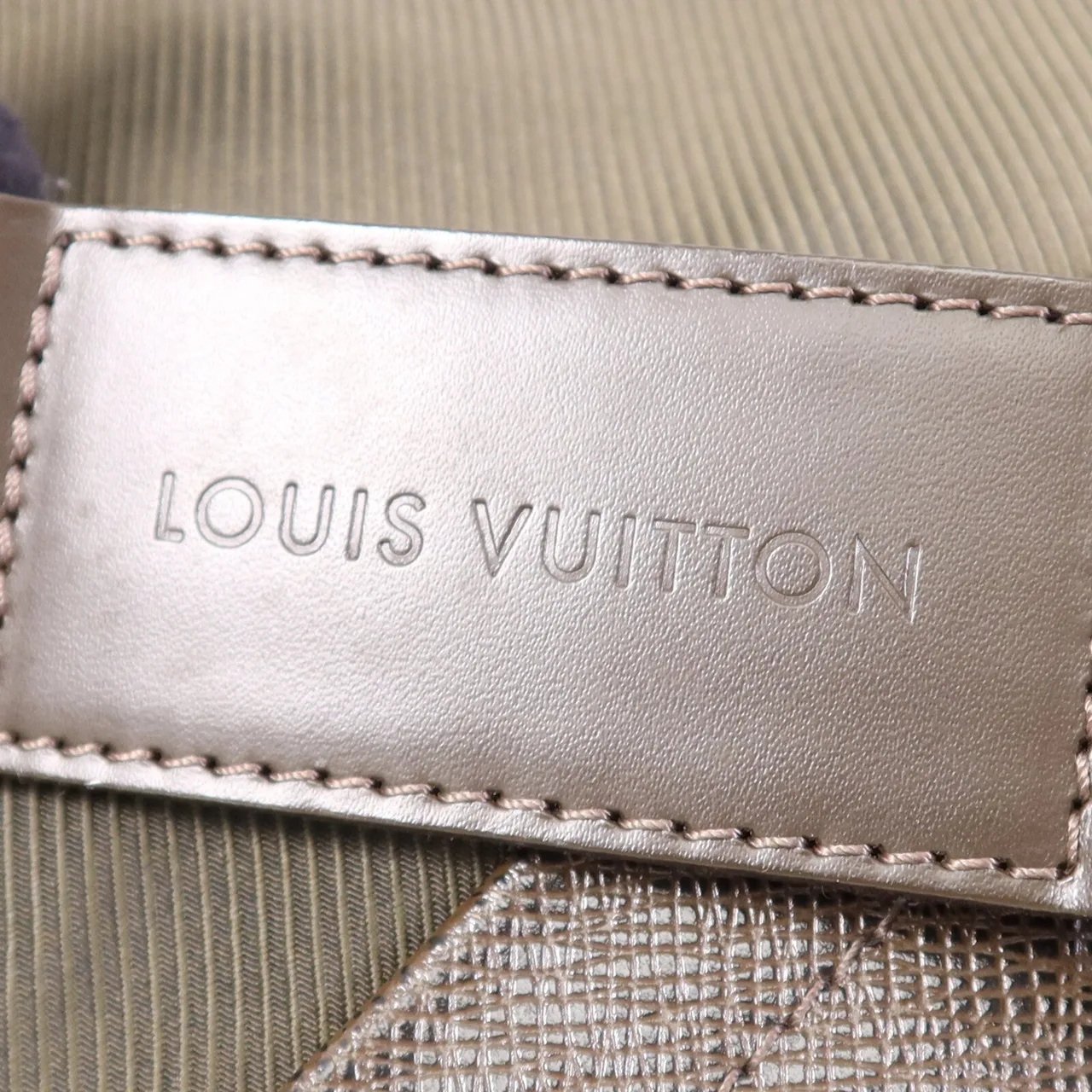 LOUIS VUITTON M30918 Shoulder Bag Calfskin 棕色 / 綠色 Calfskin Rank B - Thumbnail 16